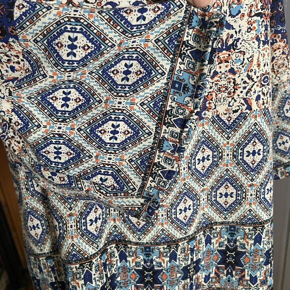 Papermoon by Stitchfix Tunic Top Size M Boho Strappy Back Design Beach Festival - Picture 8 of 8
